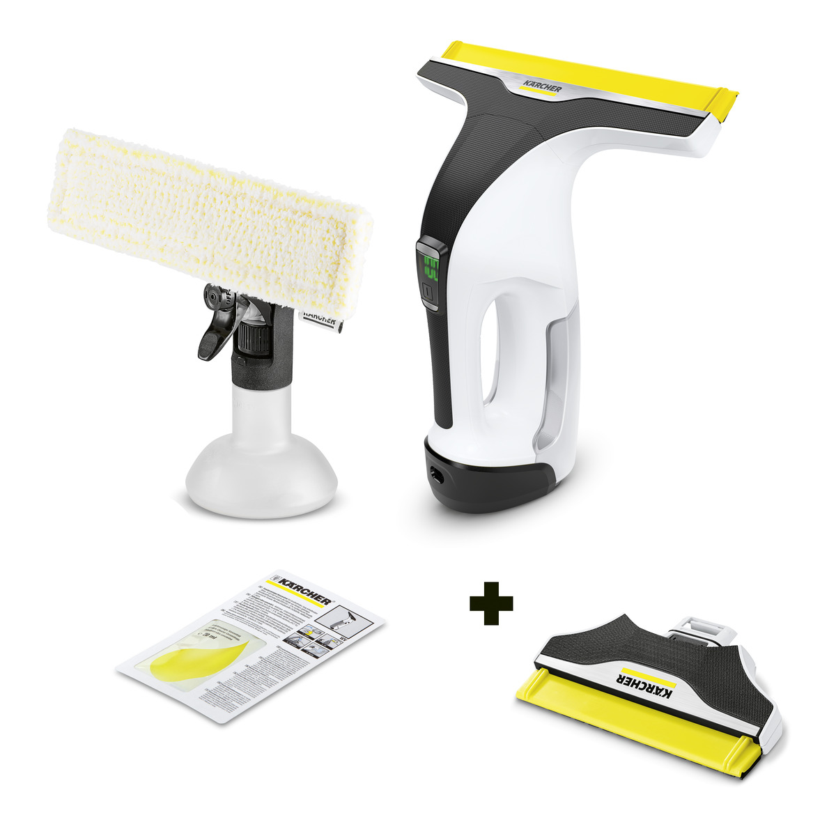 Karcher čistič okien WV6 Plus + úzka hubica biely 9.733-024.0