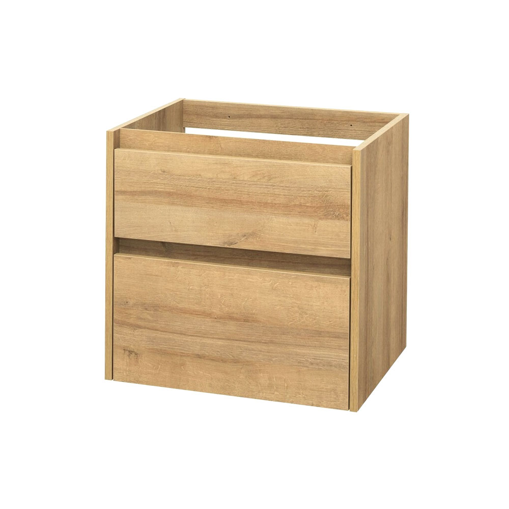 nábytok MEREO OPTO CN920S skr. pod umýv/dosku, 605x580x458 mm, dub Riviera, 2 zásuvk
