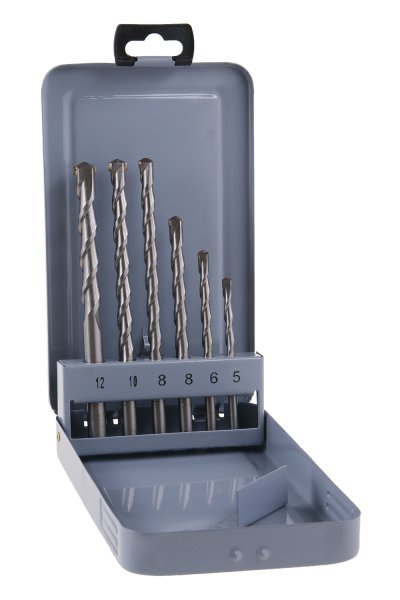 vrták sada vidiové valcová stopka 5,6,8,8,10,12mm 6ks/bal FESTA 20895