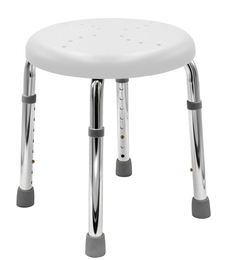 sprchové sedátko SENIOR A170101 priem. 45cm nosnosť 150 kg, biele 