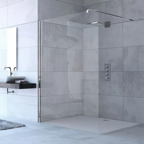 sprchová stena HUPPE WALK-IN TREND 1200 pevná stena 120cm+vzpera 8P1129092322  
