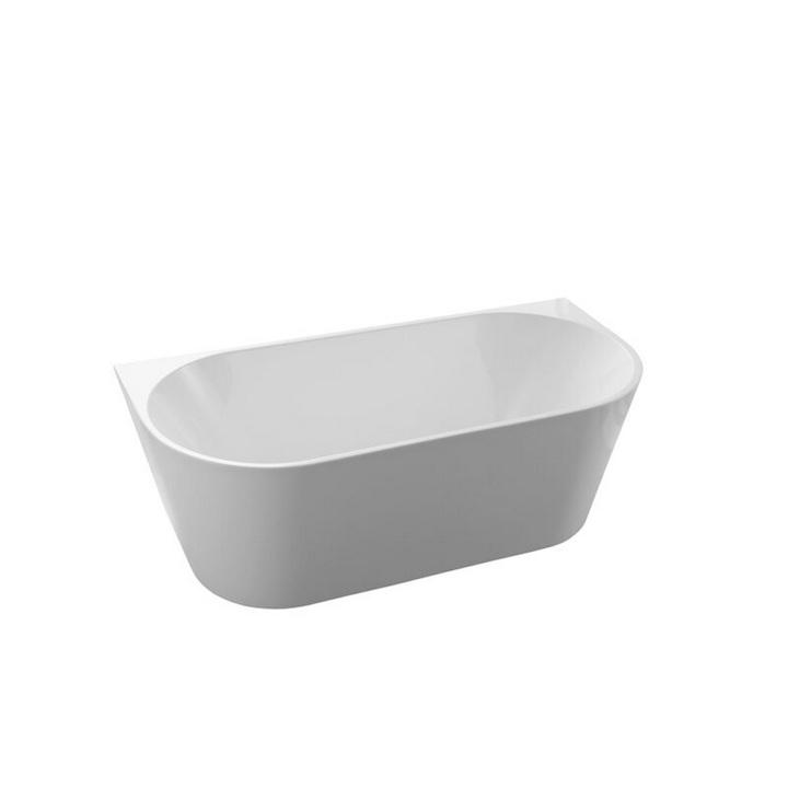 vaňa EMILIA 2,0 XL akrylát, "D" 170x80x58, pileta klik-klak + sifón, s prepadom na oblej strane 304496