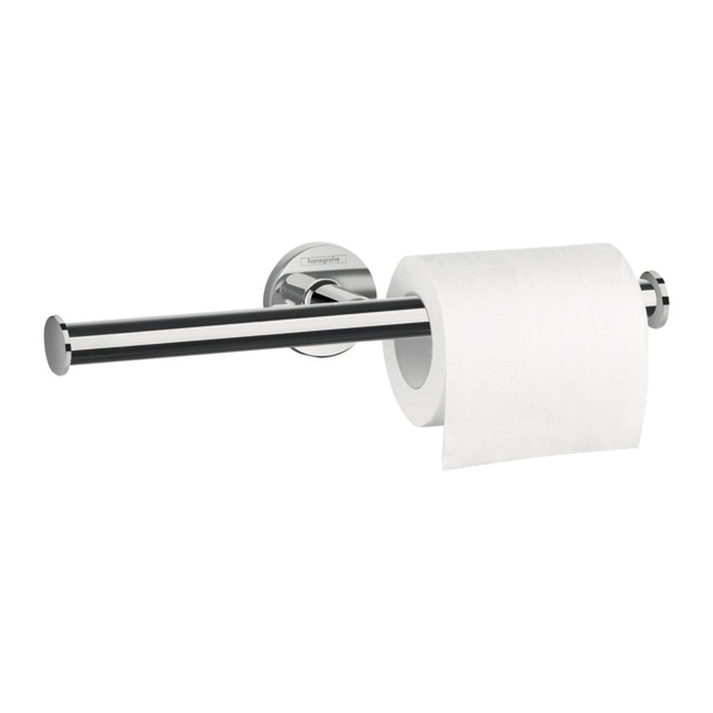 doplnky HG LOGIS UNIVERSAL chróm 41717000 dvojitý držiak na toaletný papier