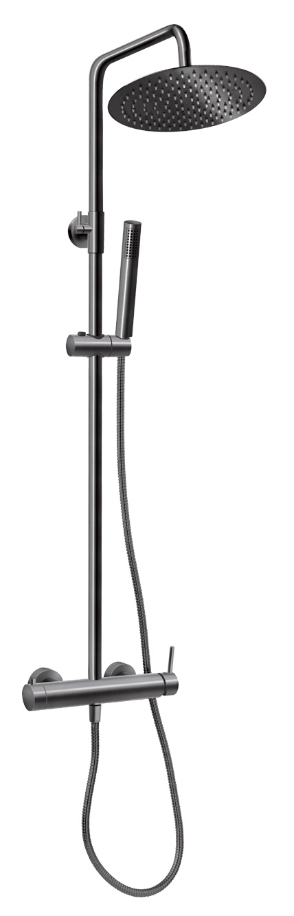 vodovodná batéria FERRO CIRICULUS Gun Metal NP85-BCK7UGM sprchový set + sprchová batéria 