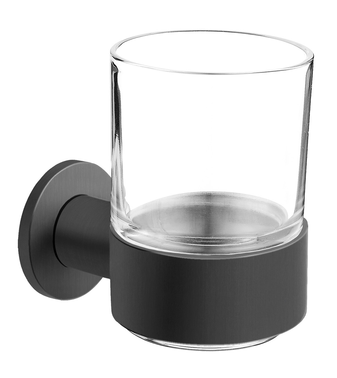 FERRO SMILE Gun Metal ASM03GM pohár, držiak zubných kefiek