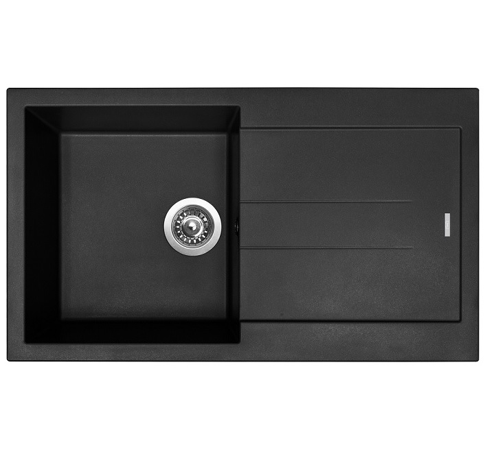 drez SINKS AMANDA 860 NANO N6 Nanoblack, ARIAPURA + sif.