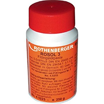Rothenberger pasta na makké spájkovanie Sn97Cu3  45225  250g - náradie REMS,Rothenberger | MasMasaryk