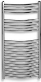 radiátor rebrík chromový oblý 450 x 1200,0 318W/tel 200W  - Vykurovanie kúpeľne | MasMasaryk