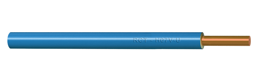 drôt  H07V-U 1.5mm2 svetlomodrý - káble | MasMasaryk