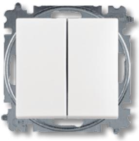 basic55 biela spínač č.5B  2CKA001012A2144 - vypínače a zásuvky | MasMasaryk