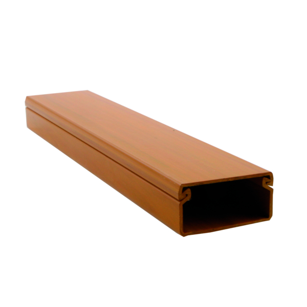 Lišta PVC 18x18 svetlé drevo 8802 1ks-2m - lišty,trubky,chráničky | MasMasaryk