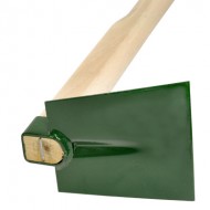 motyka plochá zelená 125mm 208 s násadou  0590212 AG - motyky,rýle,lopaty,hrable | MasMasaryk