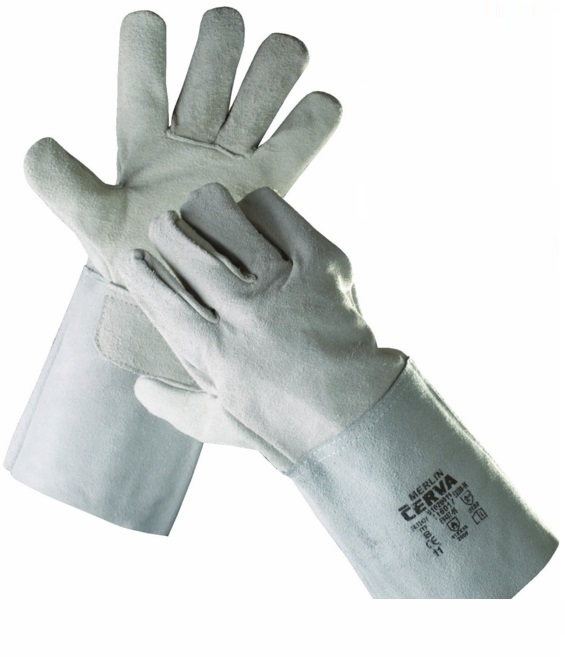 rukavice zvaračské  MERLIN   č.11 koža/svetlé - Tovar | MasMasaryk