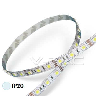 LED STRIP V-TAC IP20 5m CW 60/m 10,8W  /LP 2126/ - žiarovky | MasMasaryk